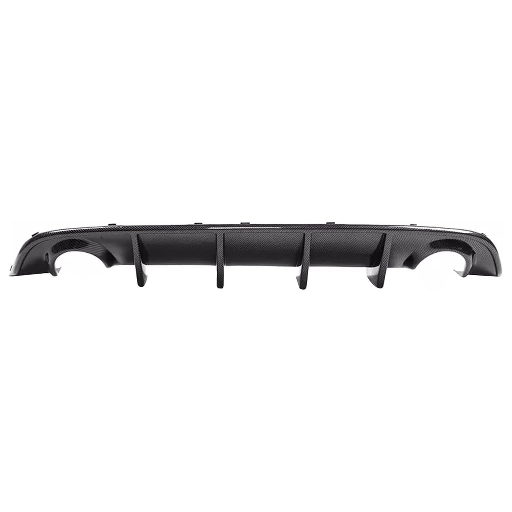Rear Diffuser Compatibility with 2015-2024 Charger SRT Non-Widebody Models Rear Bumper Chin - installed fitment view