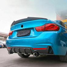 Load image into Gallery viewer, Compatibility with 2014-2020 BMW 4 Series F32 F33 F36 M Sport Rear Diffuser Bumper Chin Lip Carbon - included parts view