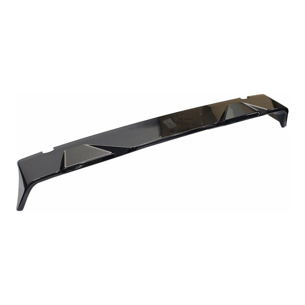 Roof Spoiler Compatibility with 2015-2020 F150 Rear Window Boot Roof Spoiler Wing Rear Spoiler Gloss Black - side angle view