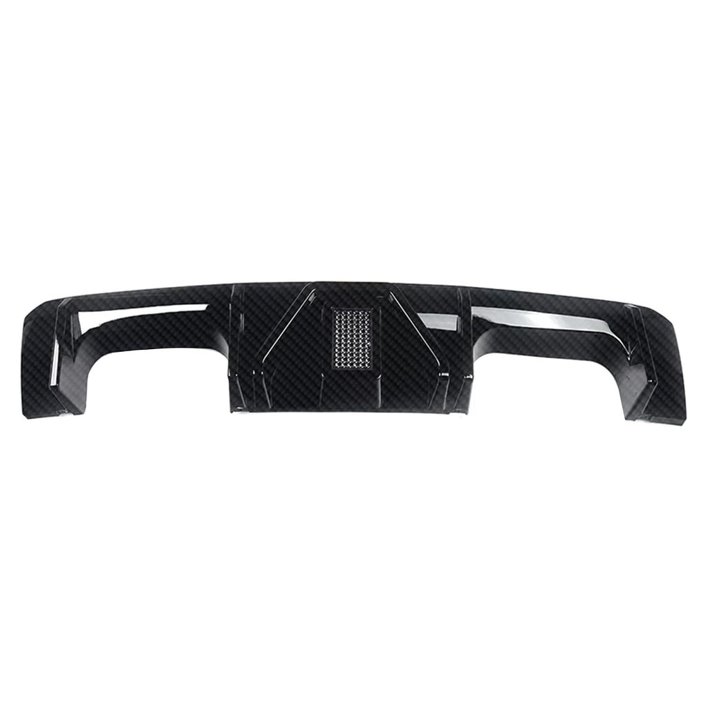 Rear Diffuser Compatibility with 2021-2024 G80 M3 G82 G83 M4 Rear Lower Bumper Diffuser Lip Kit - side angle view