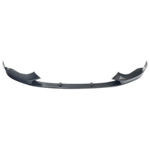 Load image into Gallery viewer, 2015-2019 1 Series F20 F21 M Sport MP Styel Front Bumper Chin Lip Splitter Spoiler Kit (Carbon Fiber) - side angle view