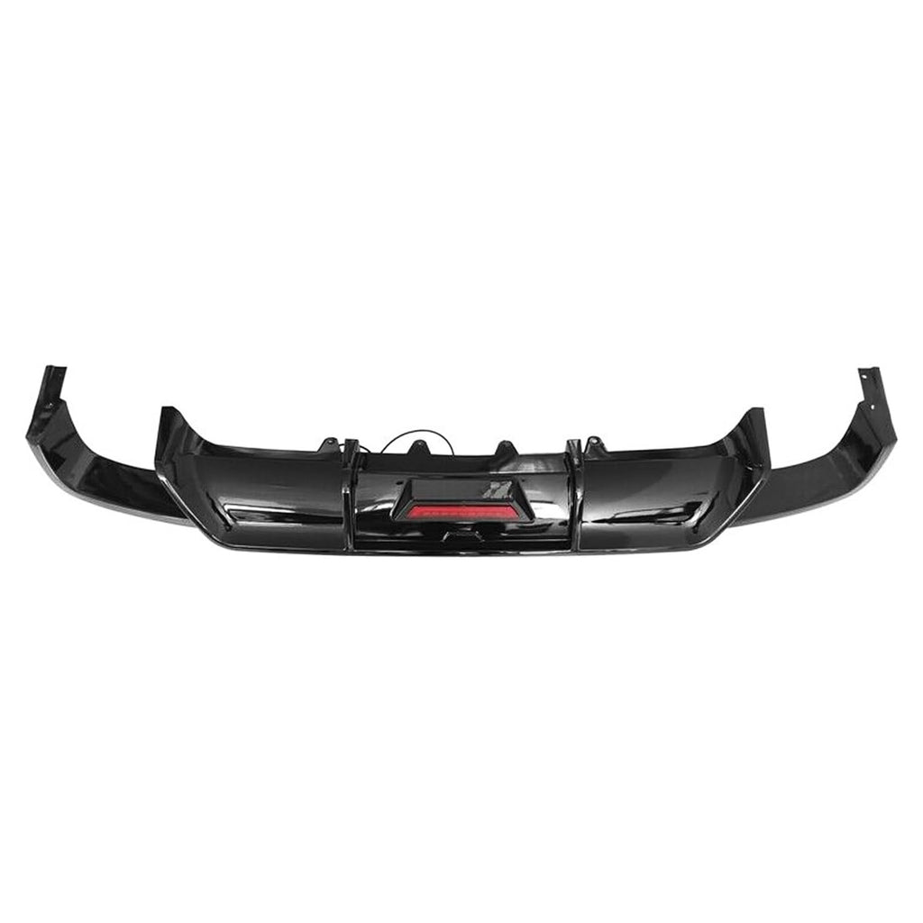 Rear Lip Bumper Diffuser Compatibility with 2018-2022 Camry Rear Bumper Body Splitter Valance Lip - side angle view
