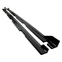Load image into Gallery viewer, Side Skirts Compatibility with 2016-2021 Civic 10th Gen Sedan 4DR Rocker Panel Door Extension Lips - side angle view