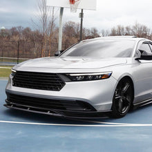 Load image into Gallery viewer, Front Bumper Lip Compatibility with 2023-2024 Accord 11th Front Diffuser Chin Lip Splitter Spoiler - side angle view