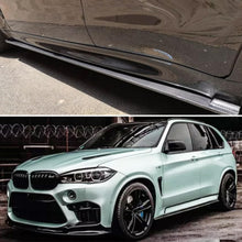 Load image into Gallery viewer, Side Skirts Compatibility with 2015-2019 5 Series F15 X5 F85 X5M F16 X6 F86 X6M Rocker Panel Line - side angle view