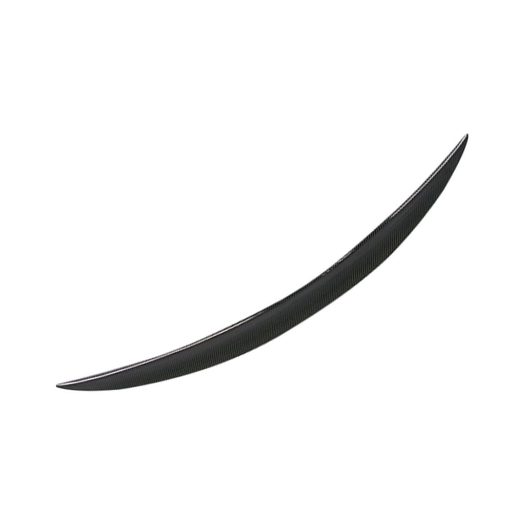 Rear Spoiler Compatibility with 2016-2022 7 Series G11 G12 740i 750i MP Style Rear Trunk Wing Lid - side angle view