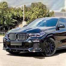 Load image into Gallery viewer, Front Lip Compatibility with 2020-2023 X6 G06 M Sport Front Bumper Lower Valance Chin Lip Splitter - side angle view