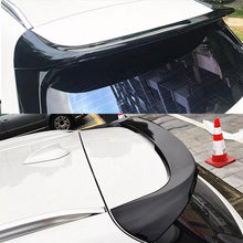 Load image into Gallery viewer, Roof Spoiler Compatibility with 2016-2021 X1 F48 F49 Rear Trunk Spliter Wing Lid (Gloss Black) - side angle view