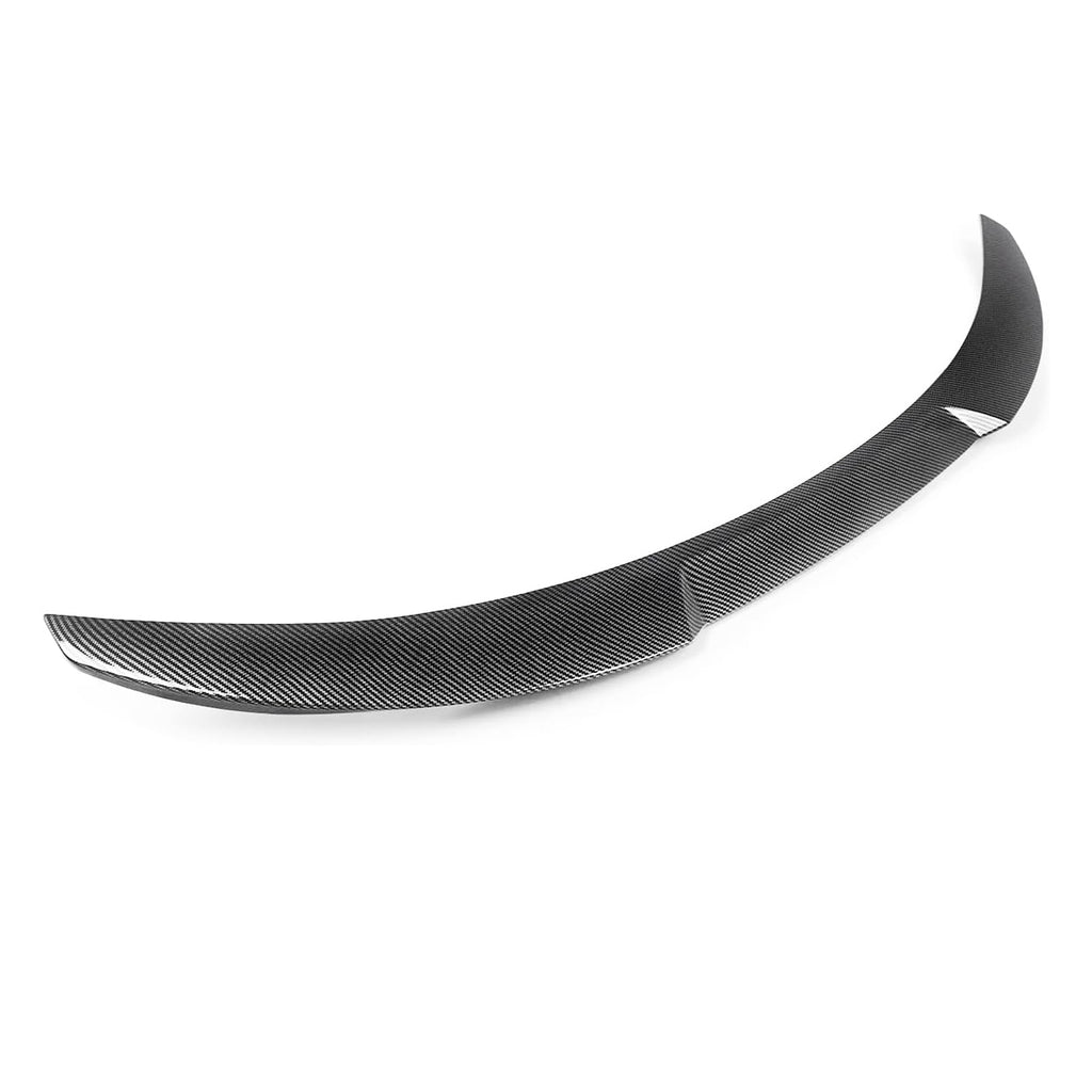 Rear Spoiler Compatibility with 2012-2018 6 Series F06 640i 650i M6 M4 Style Rear Trunk Wing Lid - side angle view