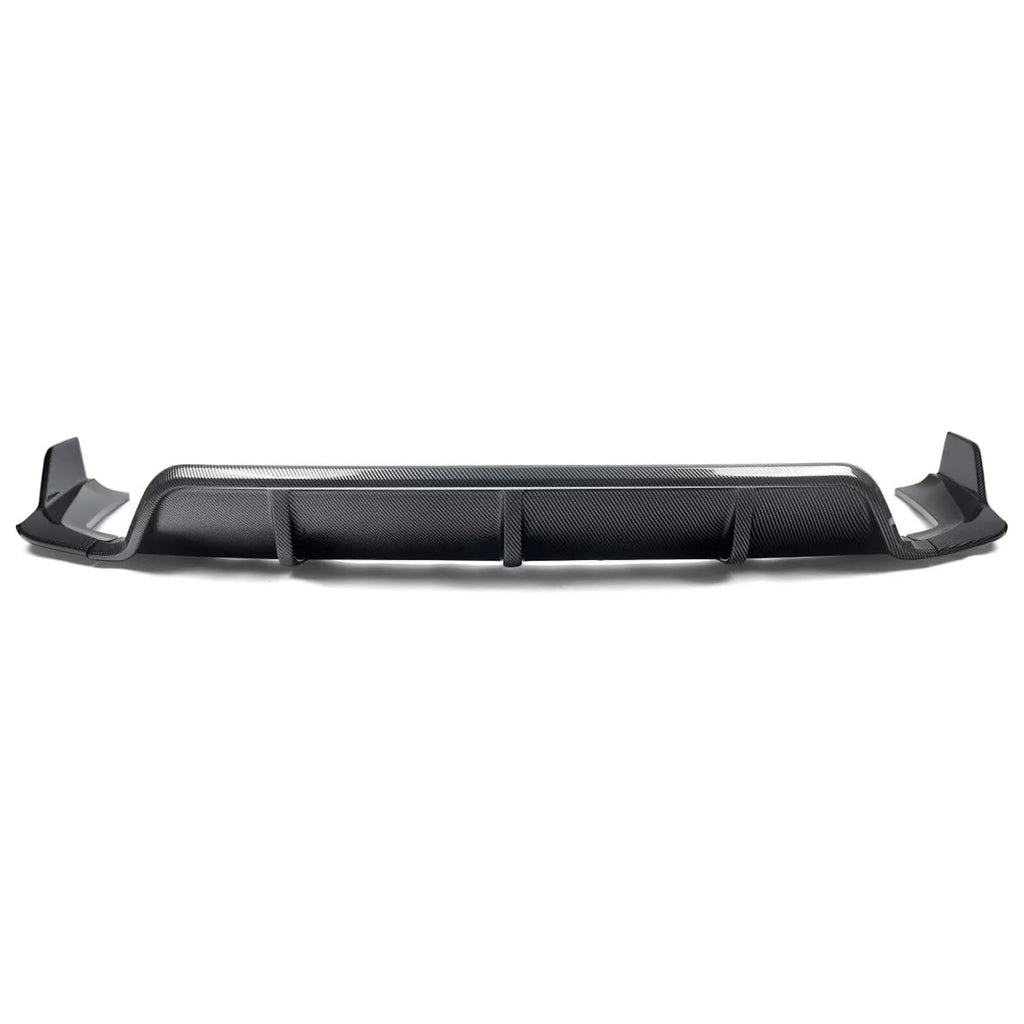 Rear Diffuser Compatibility with 2014-2018 X5 F15 Rear Bumper Chin Diffuser Kit Spoiler Splitter - side angle view