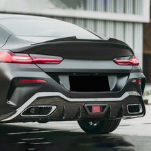 Load image into Gallery viewer, Rear Diffuser Compatibility with 2019-2023 8 Series G16 M Sport 4 Door Rear Bumper Chin Diffuser - side angle view