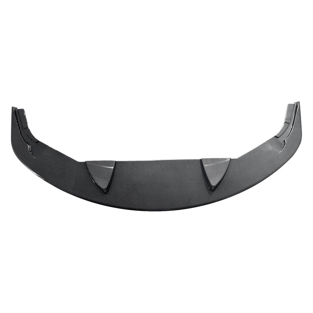 Front Lip Compatibility with 2020-2022 Supra GR A90 A91 Front Splitter Bumper Chin Lip Carbon Fiber Style - side angle view