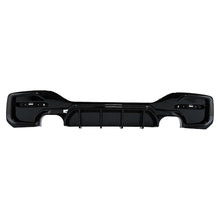 Load image into Gallery viewer, Rear Diffuser Compatibility with 2015-2019 1 Series F20 F21 M Sport Rear Bumper Chin Diffuser Lip - side angle view