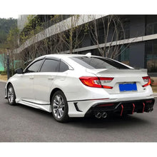 Load image into Gallery viewer, Compatibility with 2018-2020 Accord Side Skirts Exterior Door Panel Trim Body Kits ABS White - side angle view