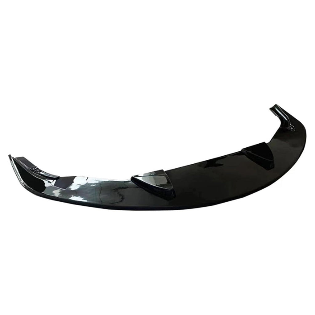 Front Lip Compatibility with 2020-2022 Supra GR A90 A91 Front Splitter Bumper Chin Lip Gloss Black - side angle view