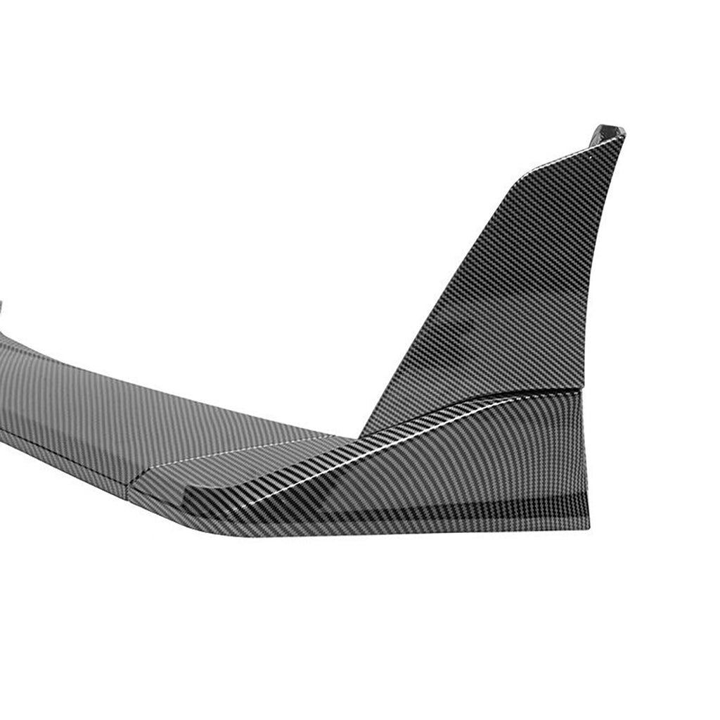 Front Lip Compatible with 2022 2023 Corvette C8 Z51 ZR1 Style STG 3 Winglet Front Bumper Chin Lip - included parts view