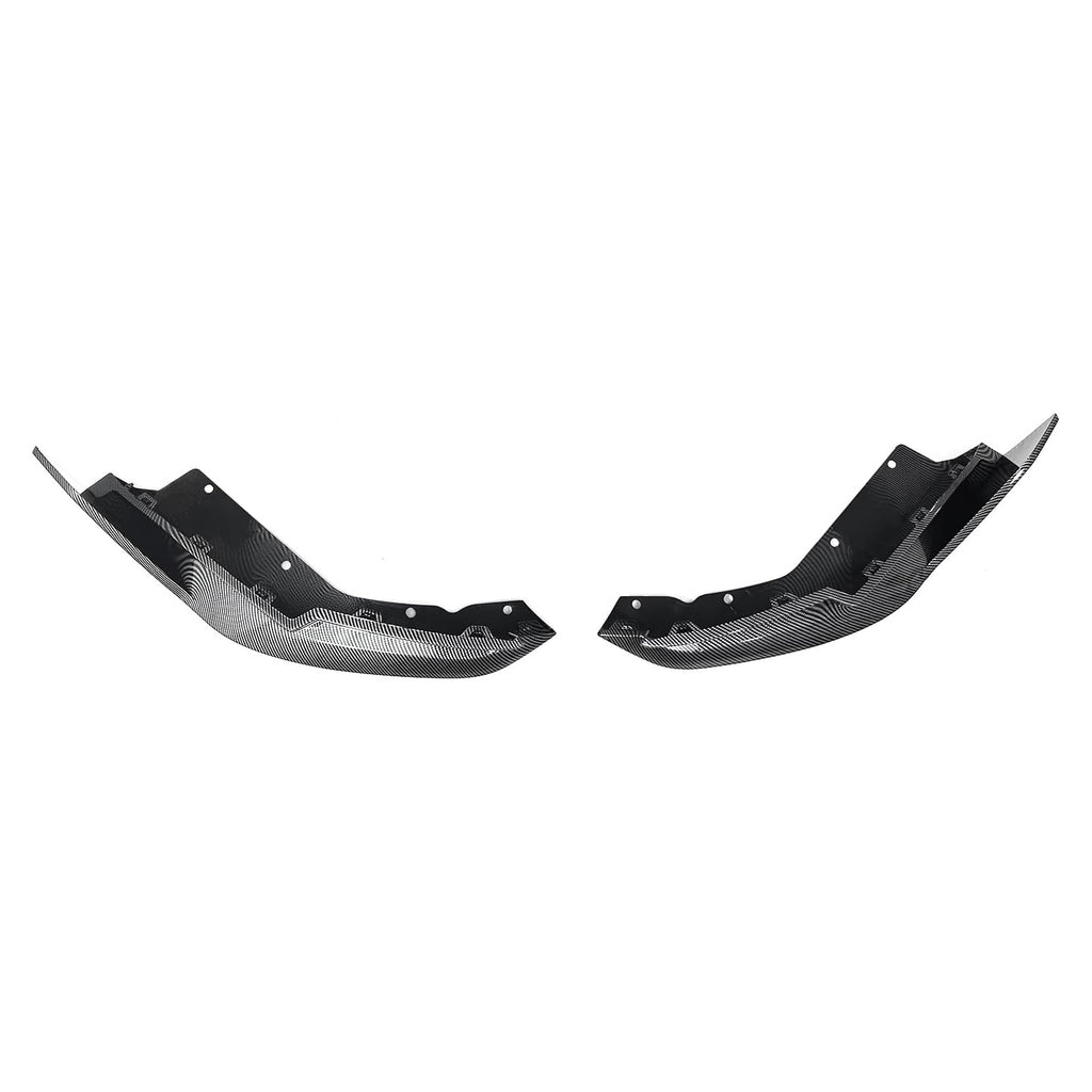 Rear Bumper Side Corner Splitter Compatibility with 2021-2024 G80 G81 M3 MP Style Rear Side - side angle view