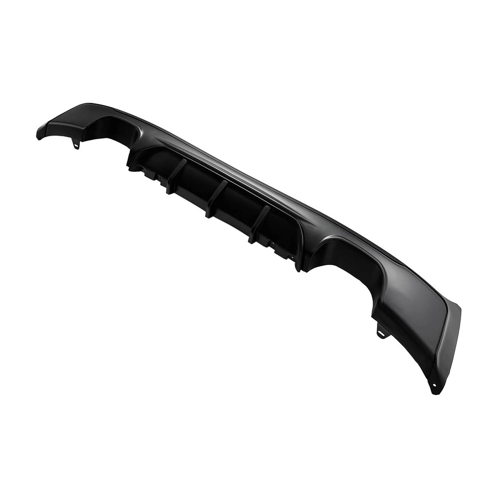 Rear Diffuser Compatibility with 2014-2020 2 Series F22 F23 M Sport Rear Bumper Lip Diffuser Lower - side angle view