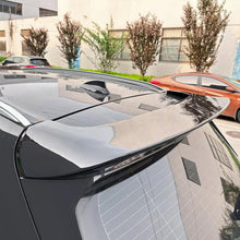 Load image into Gallery viewer, Rear Roof Spoiler Compatibility with 2019-2023 X5 G05 M Sport Rear Trunk Spliter Wing Lid Gloss Black - side angle view