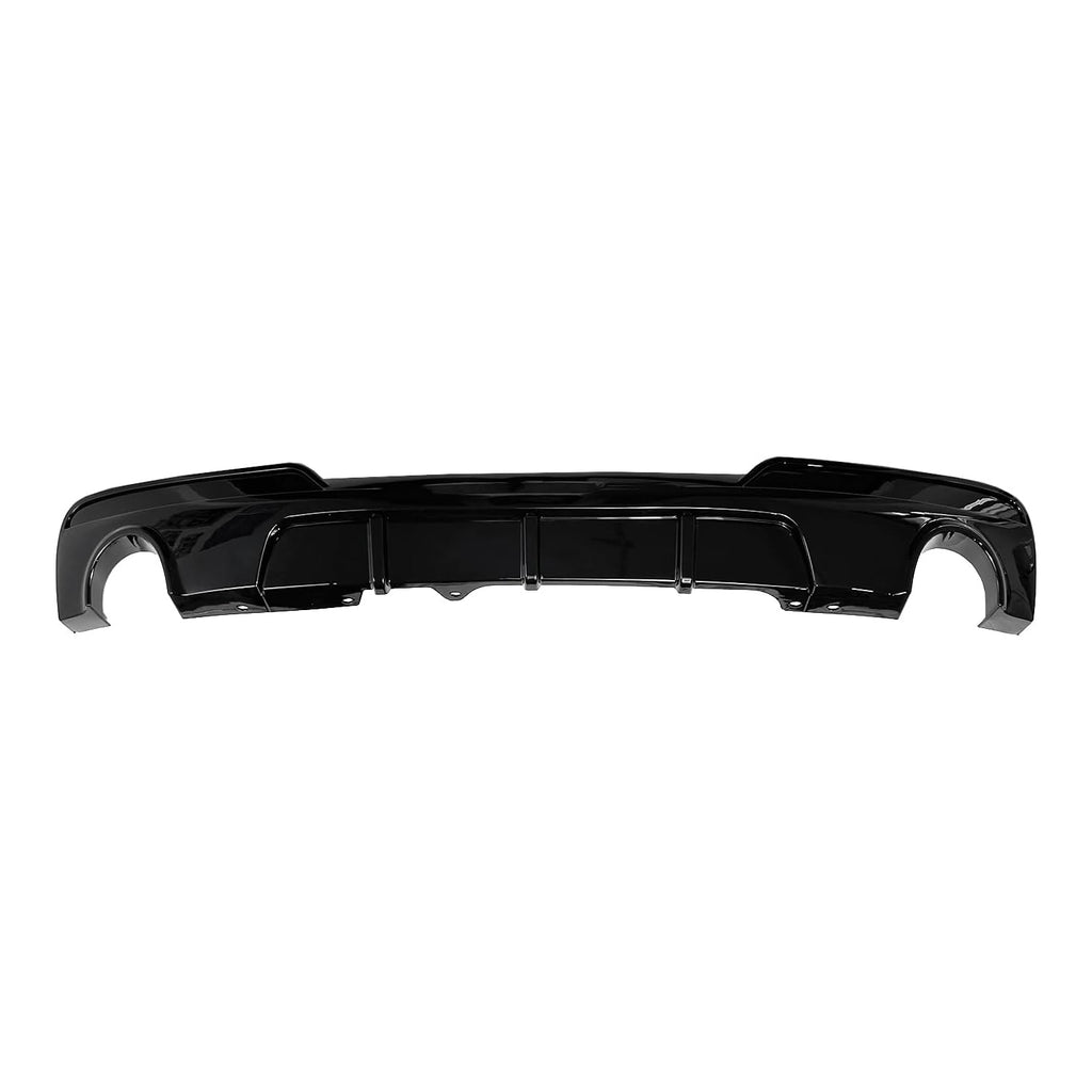 Rear Diffuser Compatibility with 2011-2016 5 Series F10 535i M Sport MP Style Rear Bumper Chin Lip - included parts view