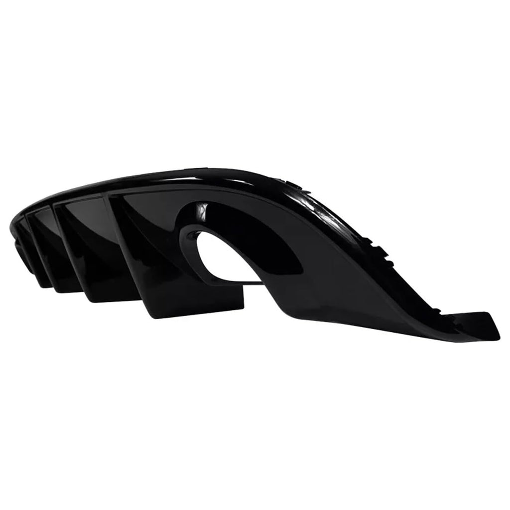 Rear Diffuser Compatibility with 2015-2024 Charger SRT Non-Widebody Models Rear Bumper Chin - included parts view