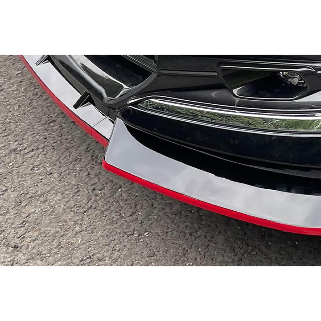 Compatibility with 2021-2022 Camry XLE LE Front Bumper Lip Front Chin Lip Spoiler Splitter Gloss - included parts view