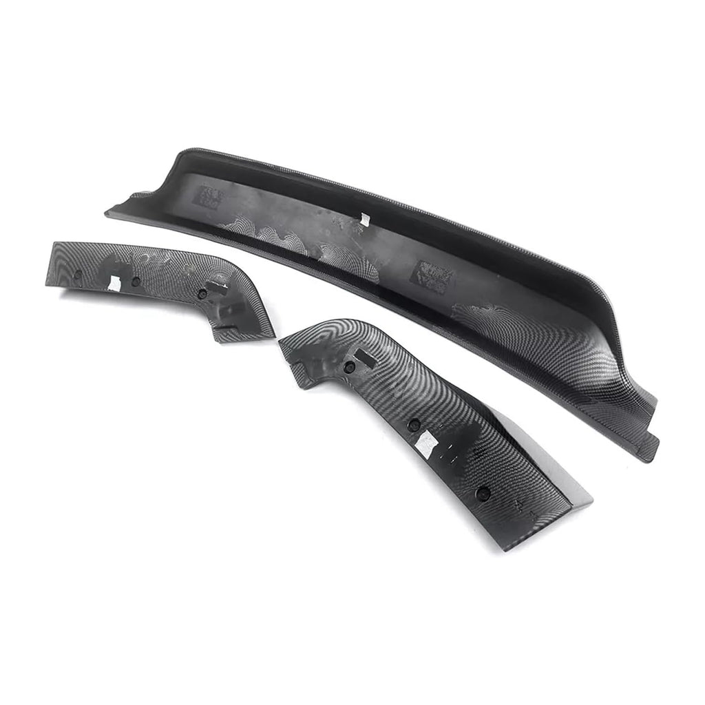 Rear Diffuser Compatibility with 2014-2018 X5 F15 Rear Bumper Chin Diffuser Kit Spoiler Splitter - included parts view