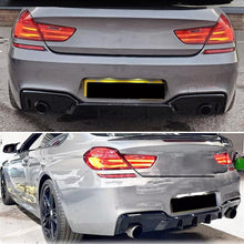 Load image into Gallery viewer, Rear Lip Compatibility with 2012-2018 6 Series F06 F12 F13 640i 650i M Sport Rear Bumper Chin - included parts view