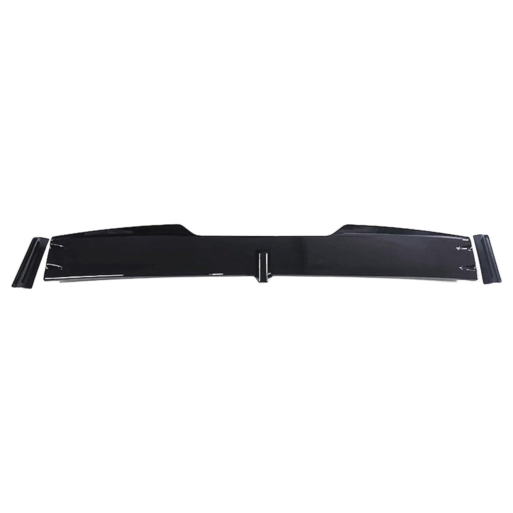 Rear Roof Spoiler Compatibility with 2020-2024 X6 G06 M Sport Rear Trunk Spliter Wing Lid (Gloss Black) - included parts view