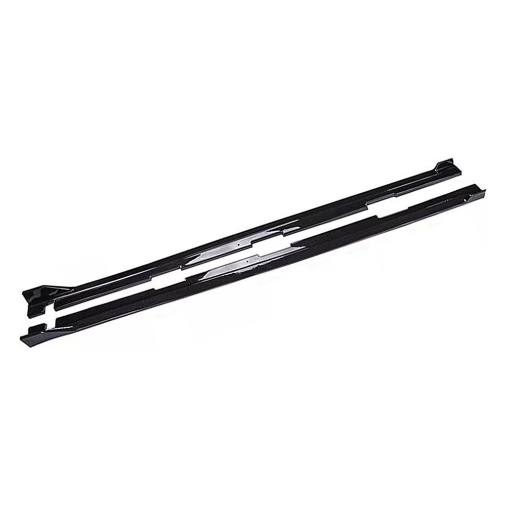 Side Skirts Compatibility with 2016-2021 Civic 10th Gen Sedan 4DR Rocker Panel Door Extension Lips - included parts view