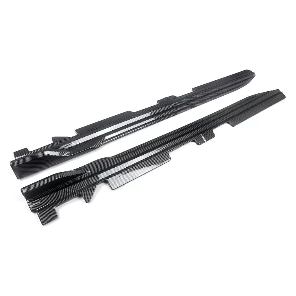 Side Skirts Compatibility with 2018-2023 X3 X3M G01 X4 X4M G02 Rocker Panel Door Extension Lips - included parts view