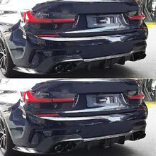 Load image into Gallery viewer, Rear Diffuser Lip Compatibility with 2019-2022 3 Series G20 330i M340i Sport Rear Bumper Diffuser - included parts view