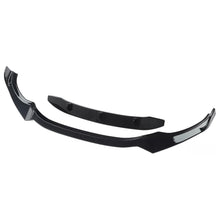 Load image into Gallery viewer, 2018-2020 X3 X4 G01 G02 M Sport Front Chin Diffuser Lip Air Dam ABS Splitter Spoiler (Gloss Black) - included parts view
