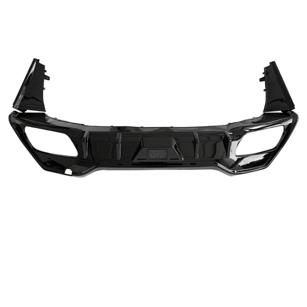 Rear Diffuser Compatibility with 2019-2023 8 Series G16 M Sport 4 Door Rear Bumper Chin Diffuser - included parts view