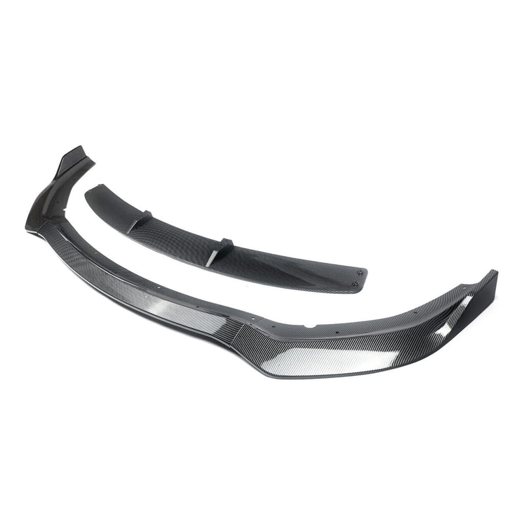 Front Lip Compatibility with 2020-2023 Charger SRT Hellcat Scat Widebody Front Bumper Chin Lip - included parts view