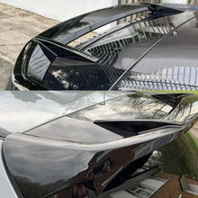 Load image into Gallery viewer, Roof Spoiler Compatibility with 2018-2023 X3 G01 MP Style Rear Trunk Spliter Wing Lip (Gloss Black) - included parts view