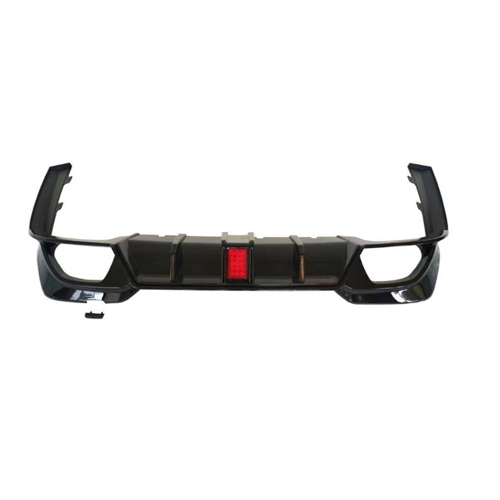 Rear Diffuser Lip Compatibility with 2019-2022 3 Series G20 330i M340i Sport Rear Bumper Diffuser - included parts view