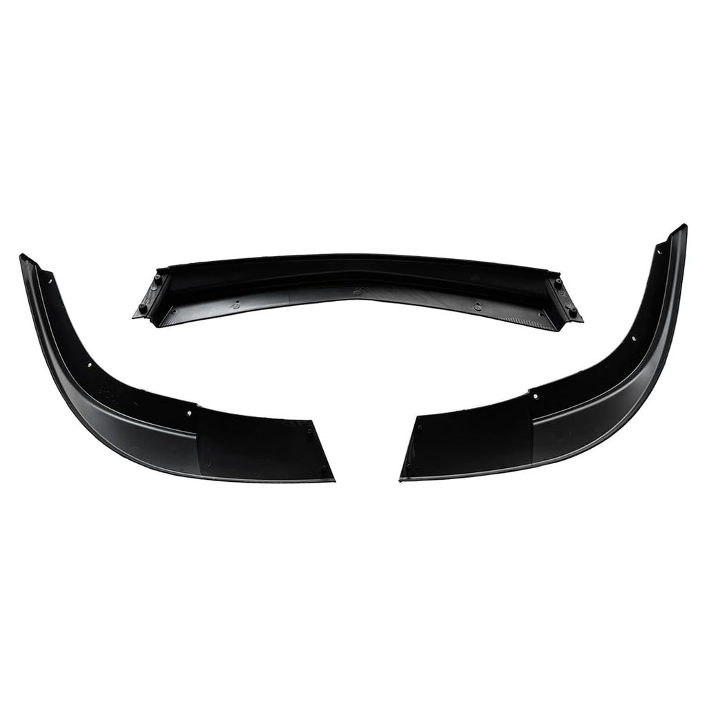 Front Lip Compatibility with 2005-2013 Corvette C6 Base Models | ZR1 Style Front Bumper Diffuser - included parts view