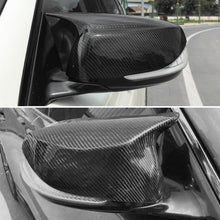 Load image into Gallery viewer, Door Mirror Covers Compatibility With 2014-2020 Q50 2015-2020 Q60 Q70 QX30 QX50 Rearview Side Left - included parts view