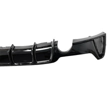 Load image into Gallery viewer, Compatibility with 2014-2020 BMW 4 Series F32 F33 F36 M Sport Rear Diffuser Bumper Chin Lip Gloss Black - included parts view
