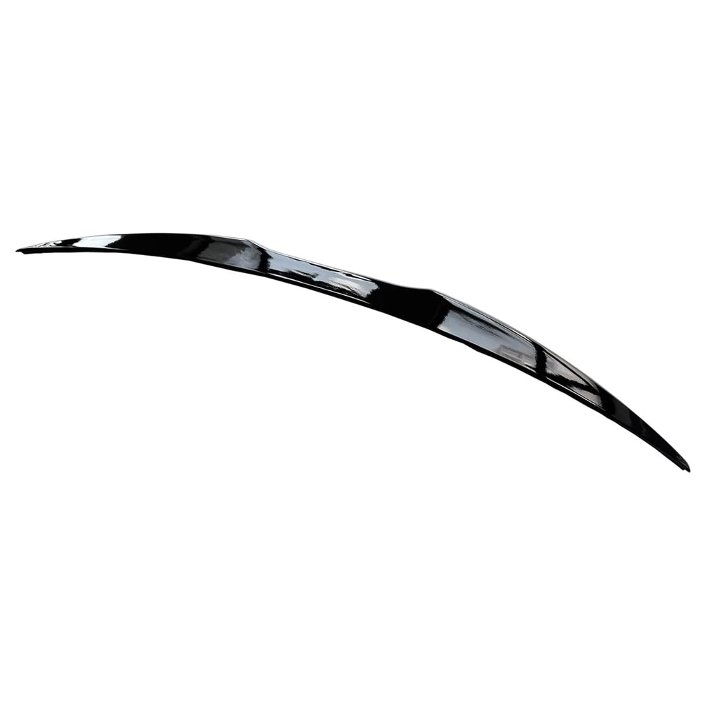 Rear Spoiler Compatibility with 2016-2024 Malibu Rear Highkick Trunk Wing Lid Trim Spliter Gloss Black - included parts view