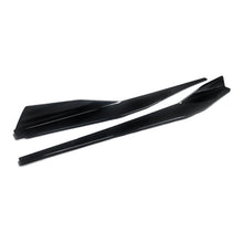 Load image into Gallery viewer, Side Skirts Compatibility with 2020-2023 Corvette C8 Rocker Panel Door Extension Lips Pair Diffuser - included parts view