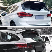 Load image into Gallery viewer, Roof Spoiler Compatibility with 2016-2021 X1 F48 F49 Rear Trunk Spliter Wing Lid (Gloss Black) - included parts view