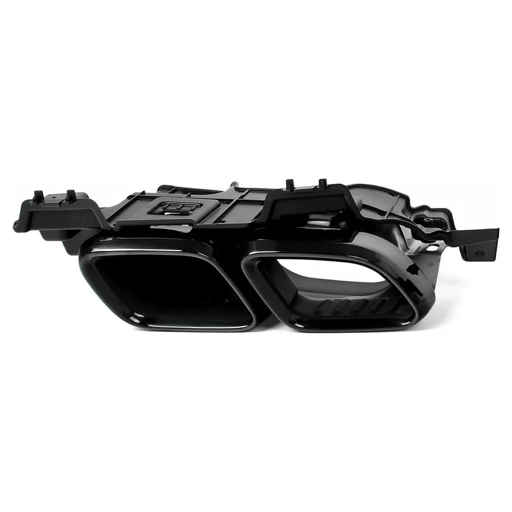 Rear Diffuser Compatibility with 2015-2021 C Class W205 AMG Sedan C300 C43 C63 4Door C63 Style Rear - side angle view