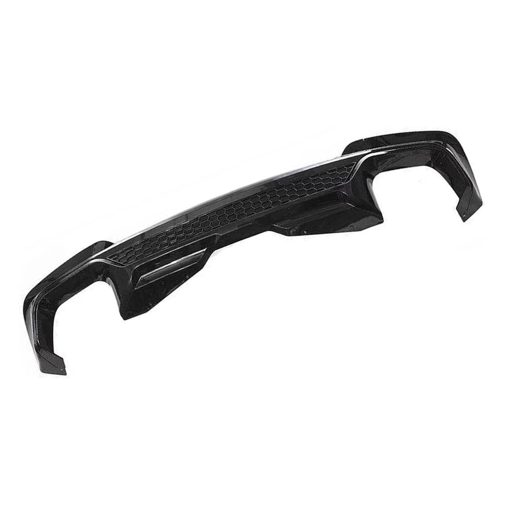 Rear Diffuser Lip Compatibility with 2017-2020 X3 G01 M Sport Rear Bumper Chin Lip Kit Spoiler - included parts view