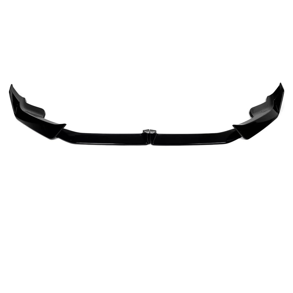 2022-2024 X1 U11 M Sport MP Style Front Bumper Chin Diffuser Lip Air Dam Splitter Spoiler (Gloss Black) - included parts view