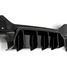 Load image into Gallery viewer, Rear Diffuser Compatibility with 2015-2019 1 Series F20 F21 M Sport Rear Bumper Chin Diffuser Lip - included parts view