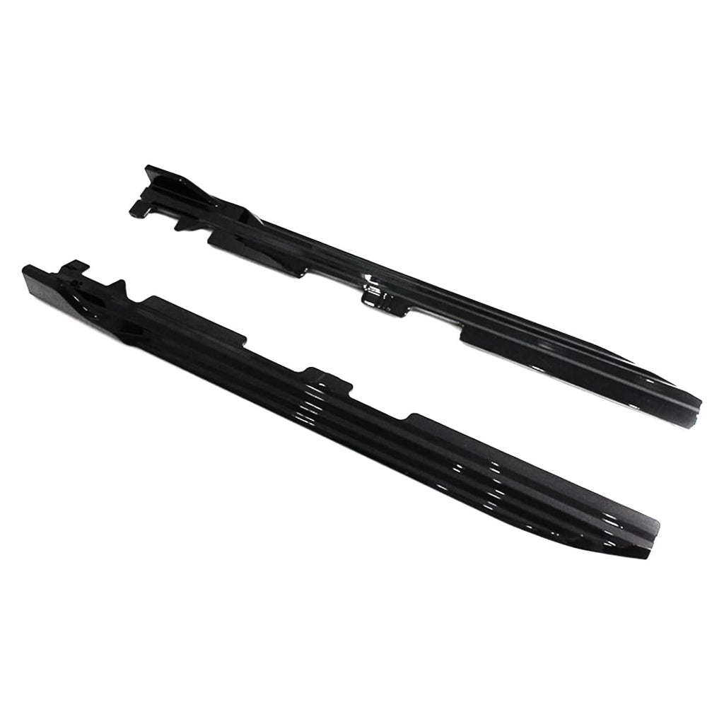 Side Skirts Compatibility with 2018-2023 X3 X3M G01 X4 X4M G02 Rocker Panel Door Extension Lips - close-up detail view