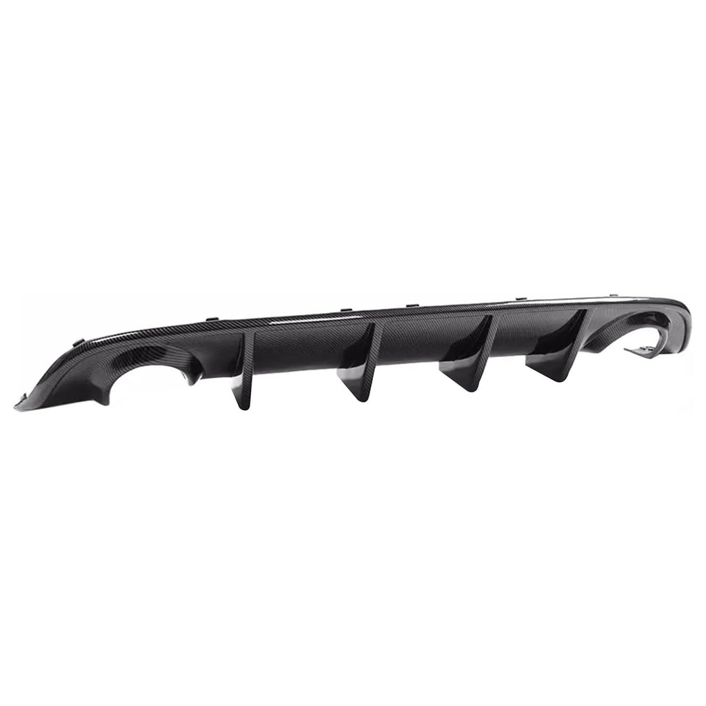 Rear Diffuser Compatibility with 2015-2024 Charger SRT Non-Widebody Models Rear Bumper Chin - included parts view