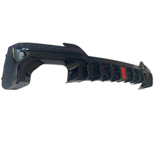 Load image into Gallery viewer, 2022-2024 X3 G01 M40i M Sport LCI Style Rear Bumper Chin Lip Kit Spoiler Splitter W LED Light Gloss - close-up detail view